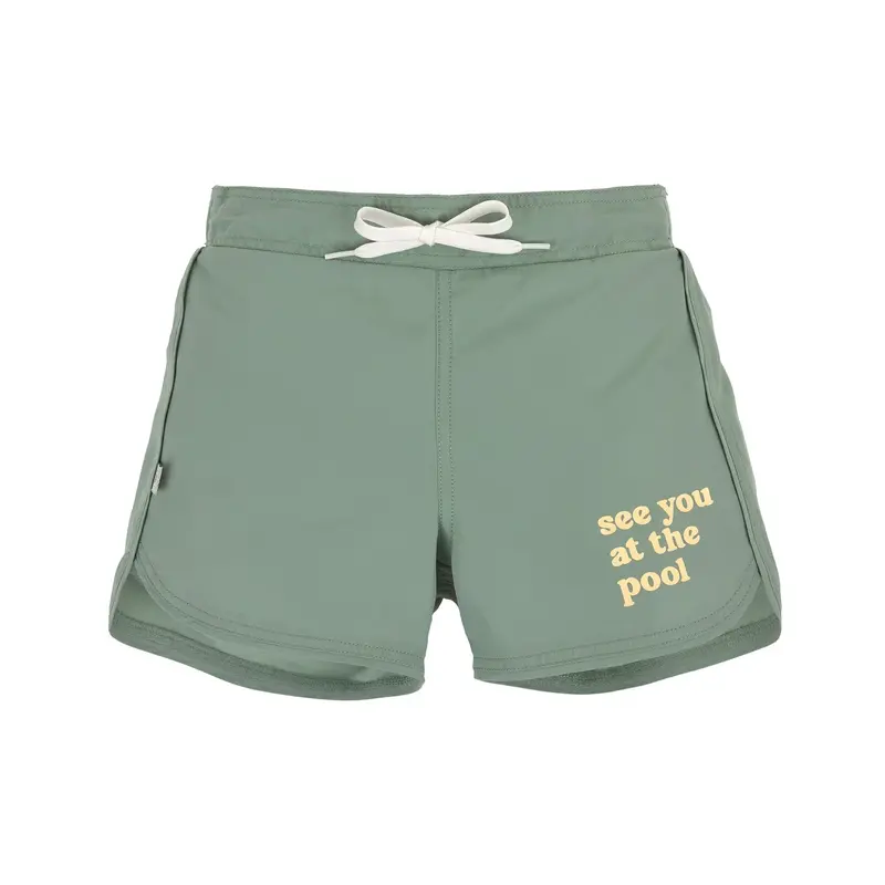 Badehose Kinder,  grün - Lässig