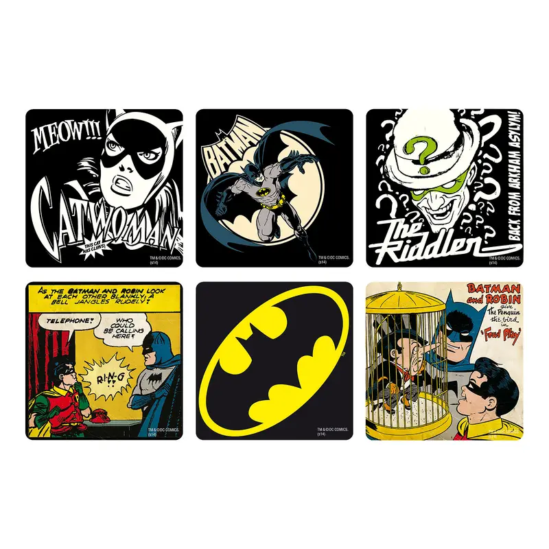 Batman - Comic Coaster 6 Piece Set