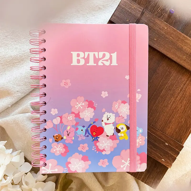BT21 - Cherry Blossom Notebook
