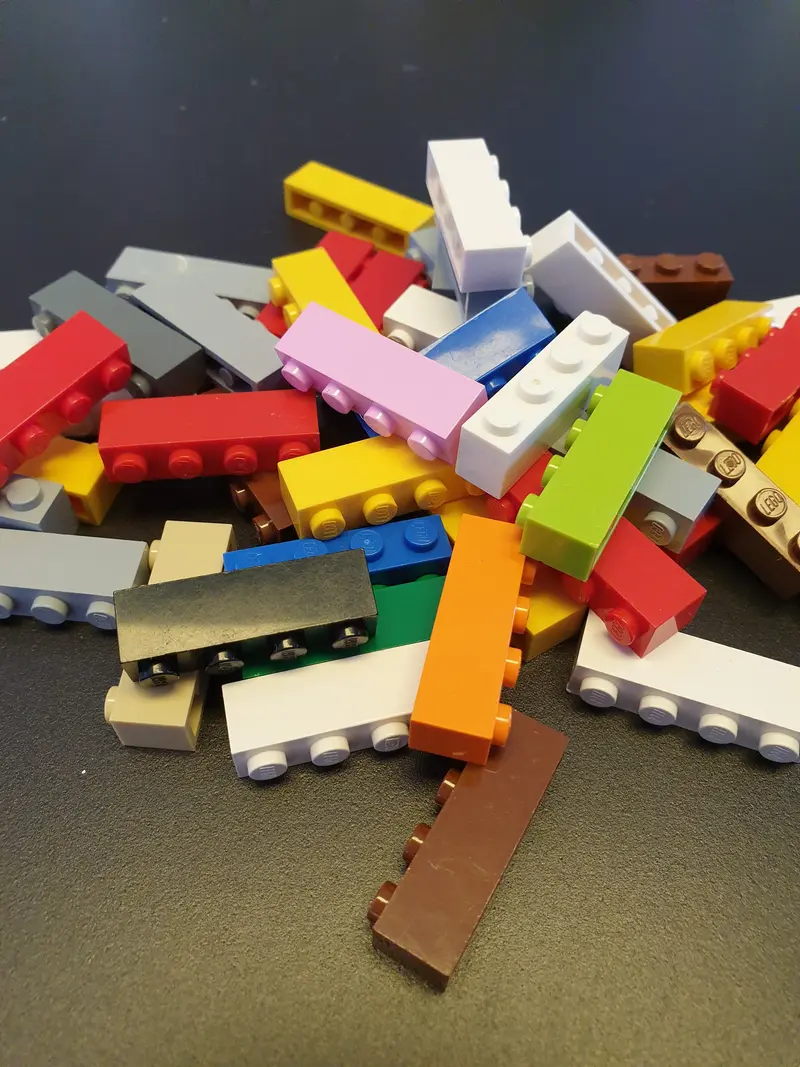 Bunte Tüte 1x4 Basic Steine 50 Stück