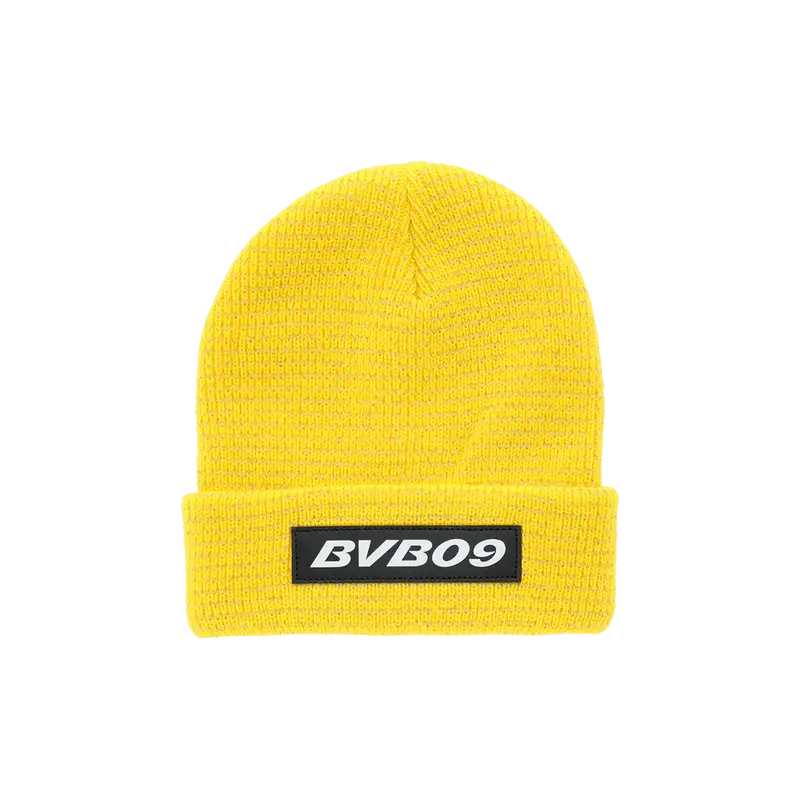 BVB Beanie Reflective gelb Kinder