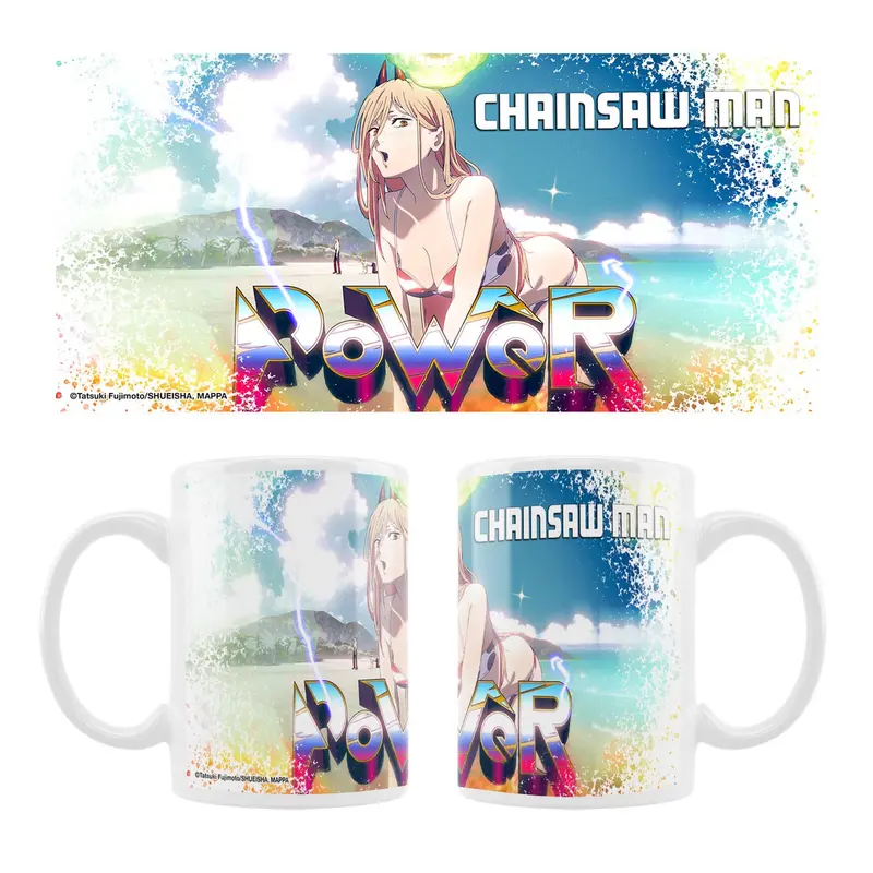 Chainsaw Man Ceramic Mug Power
