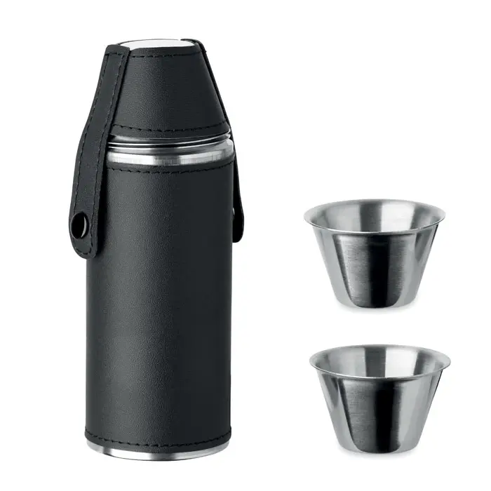 Cocoon Flasche mit Schnapsbechern