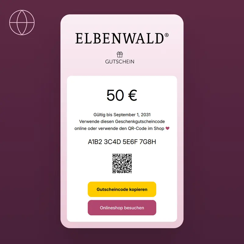 Digital Gift Card