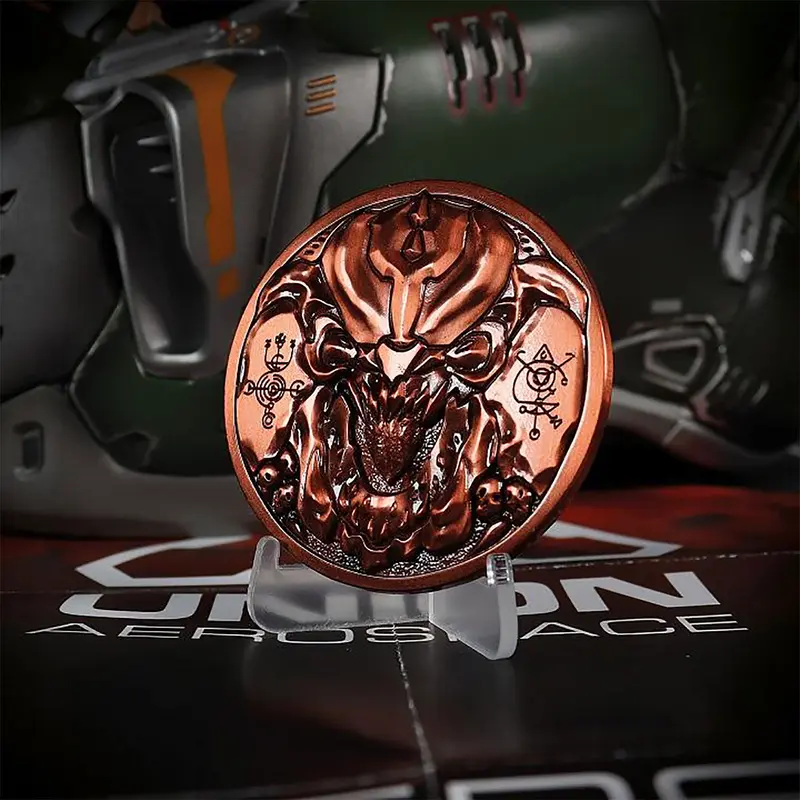 Doom - Level Up Pinky Medallion