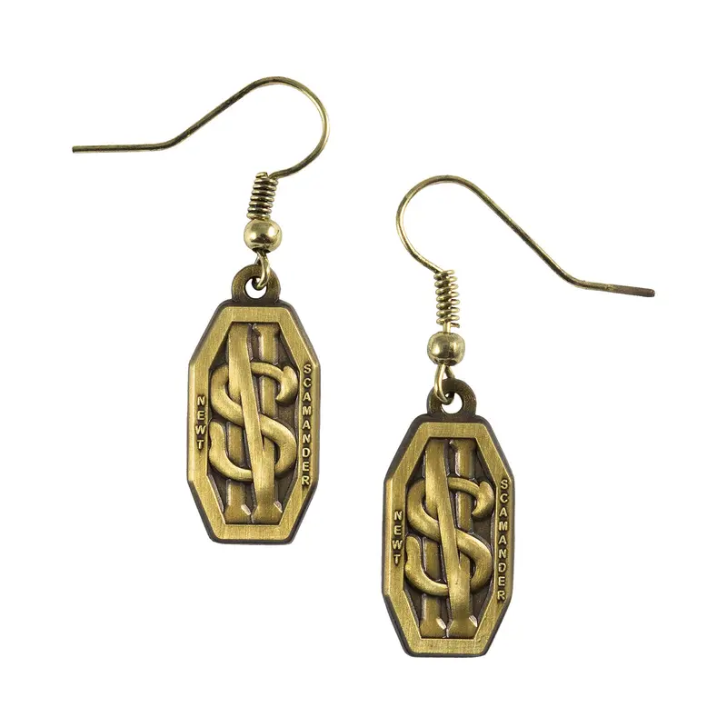 Fantastic Beasts - Scamander Logo Earrings