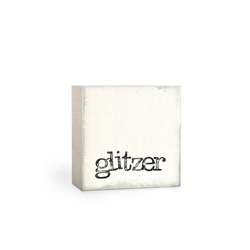 Glitzer, Textbaustein
