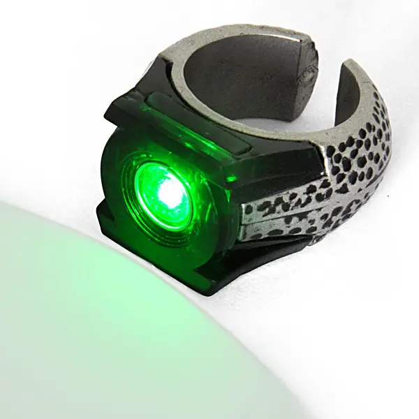 Green Lantern - energy ring with light effect