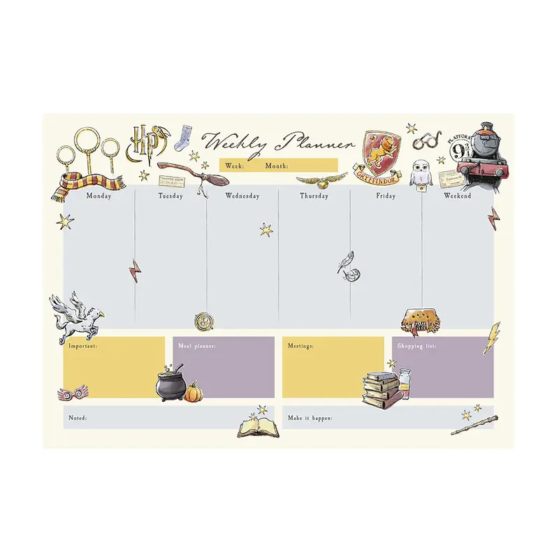 Harry Potter - Weekly Planner