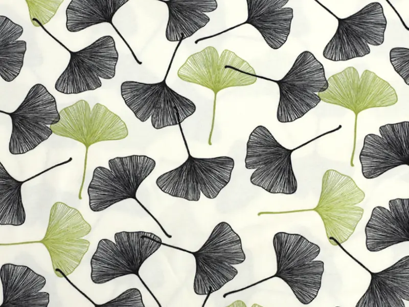 Jersey Stoff - Ginkgo