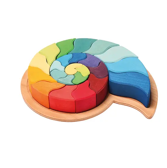 Legespiel Ammonit Schnecke Grimms
