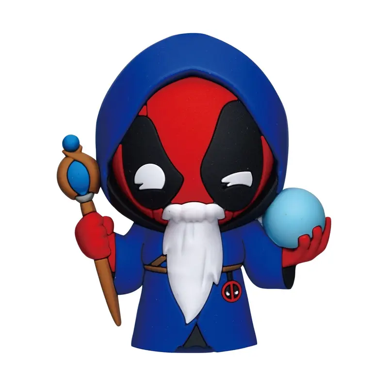 Marvel 3D Magnet Deadpool Wizard