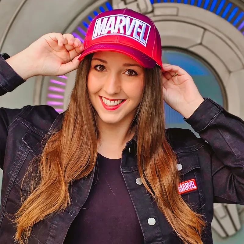 Marvel - Logo Baseball Cap red