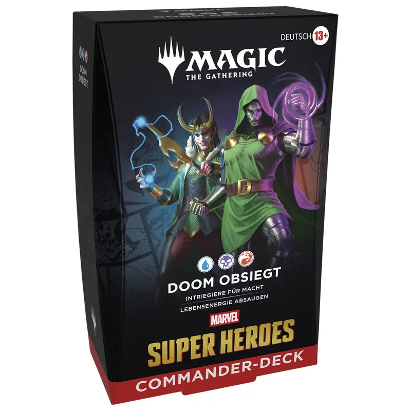 Marvel Super Heroes Doom Dominates Commander Deck German Version - Magic