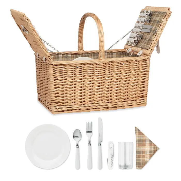 Mimbre Plus Picknickkorb aus Korbweide