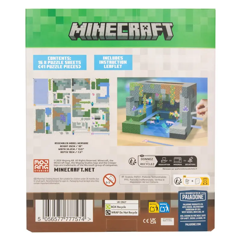 Minecraft 3D Scene Building Set