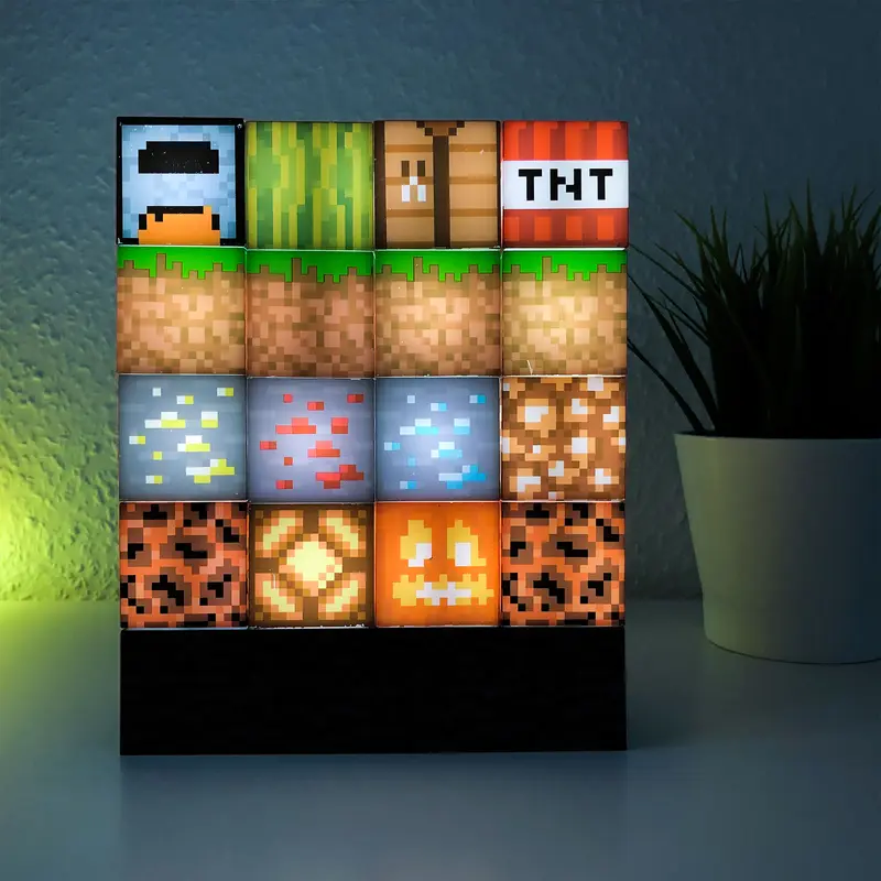 Minecraft - Block Table Lamp