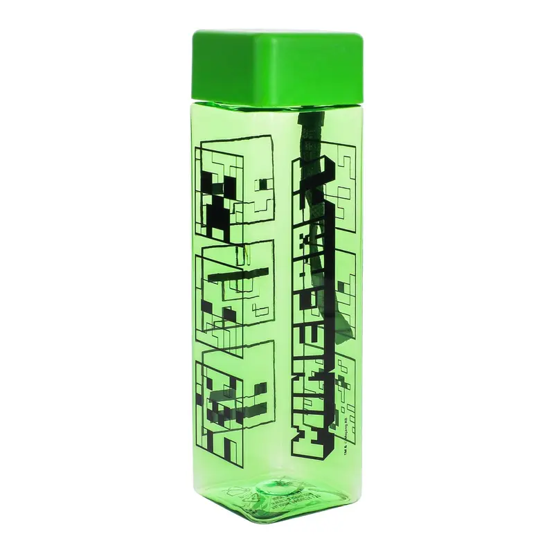 Minecraft Water Bottle Square Shaped
