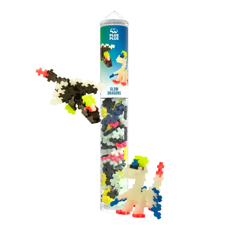 Mini Bausteine "Glow Dragons"