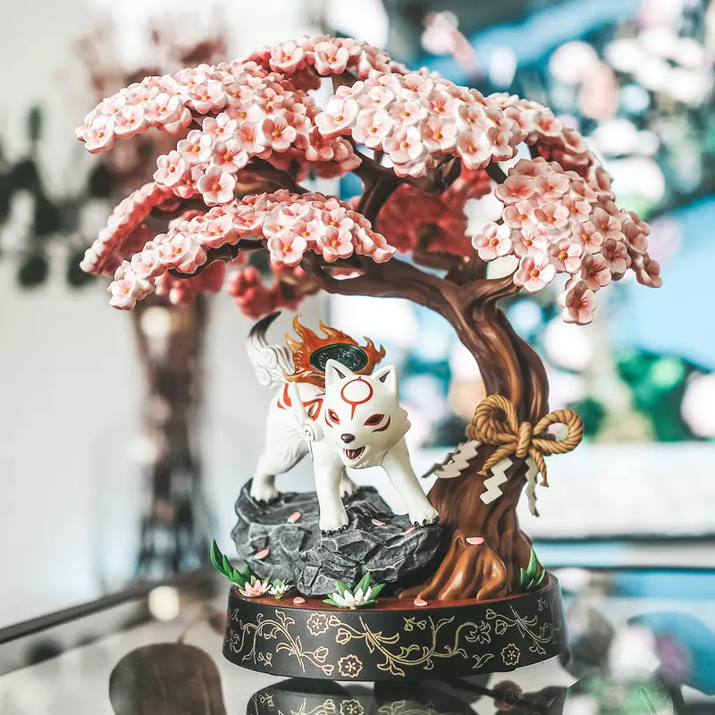 Okami - Chibiterasu Statue