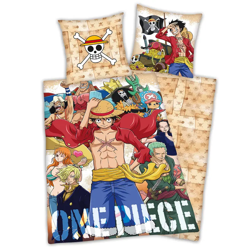 One Piece - Straw Hat Crew Reversible Bedding