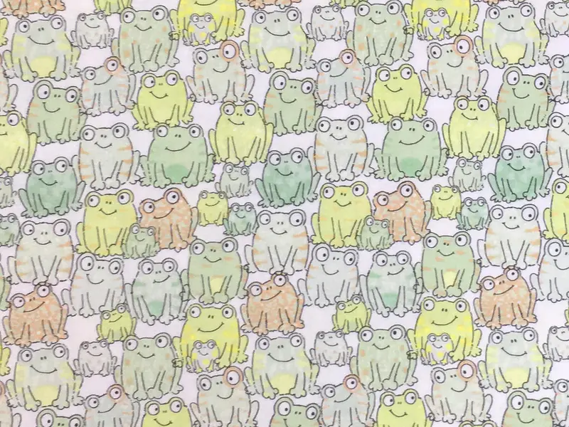 Patchworkstoff - Baumwolle Stoff - Frogs