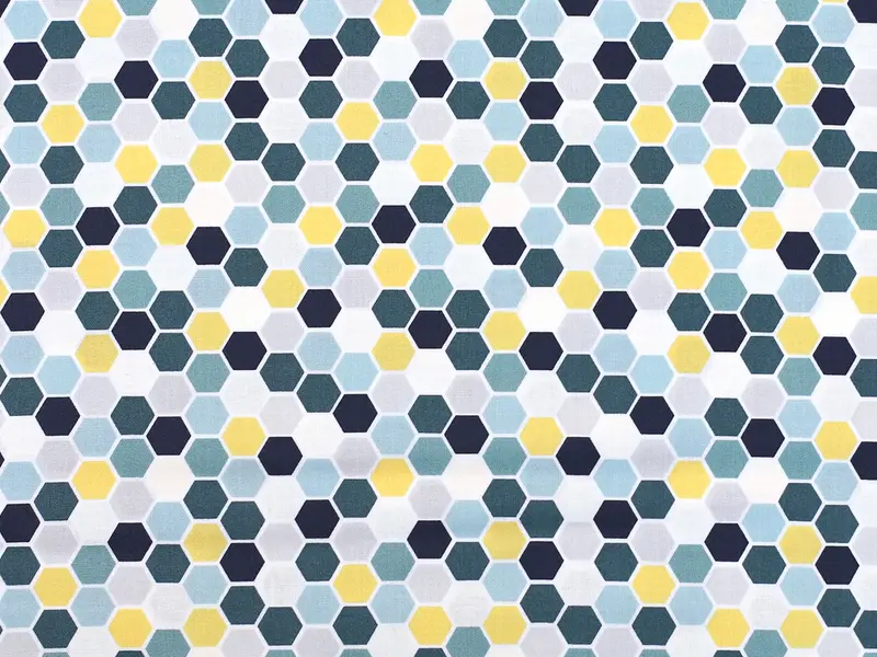 Patchworkstoff - Baumwolle Stoff - Honeycomb
