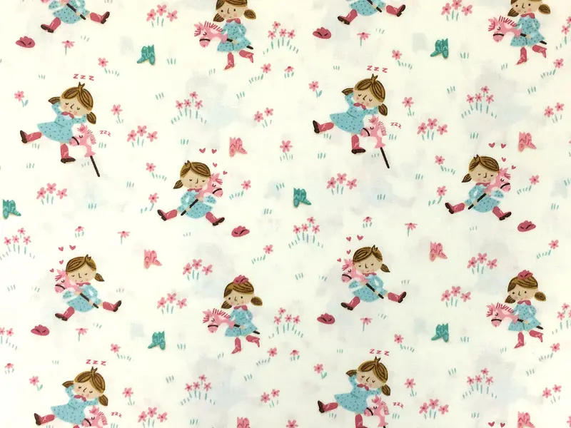 Patchworkstoff - Baumwolle Stoff - Howdy Cowgirl