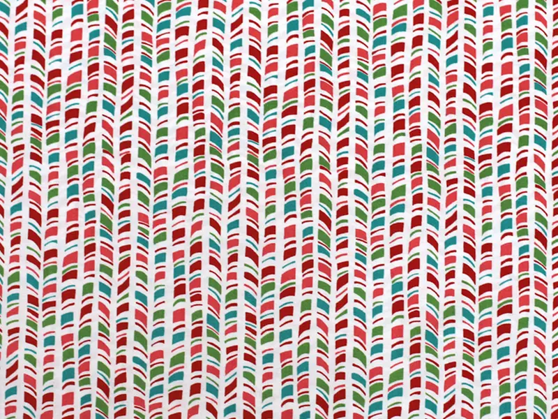 Patchworkstoff - Baumwolle Stoff - Peppermint Sticks