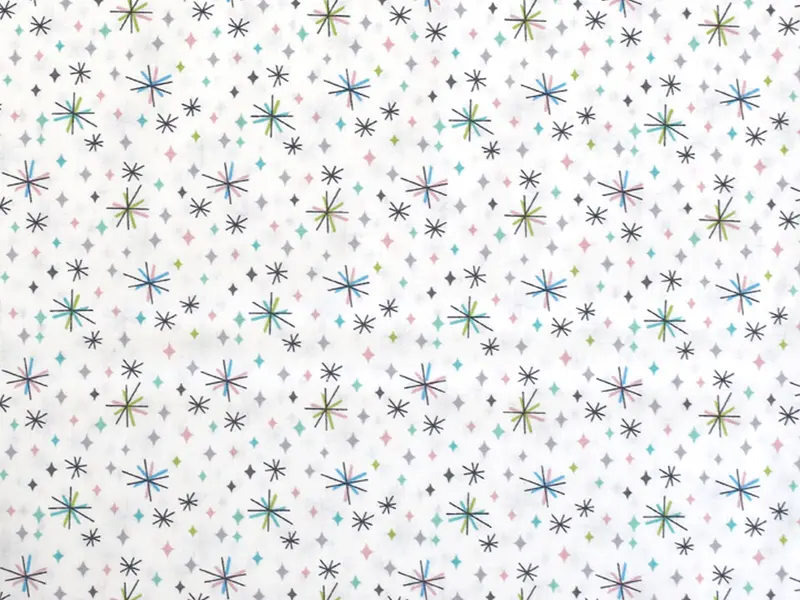 Patchworkstoff - Baumwolle Stoff - So Daring, Stars