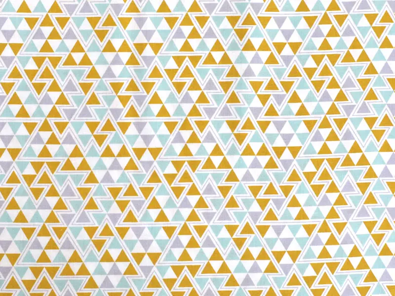 Patchworkstoff - Baumwolle Stoff - Triangles