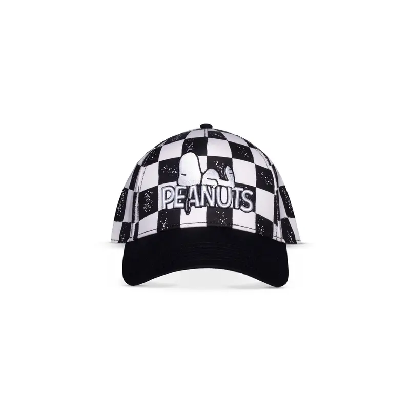 Peanuts Baseball Cap Checkerboard Logo