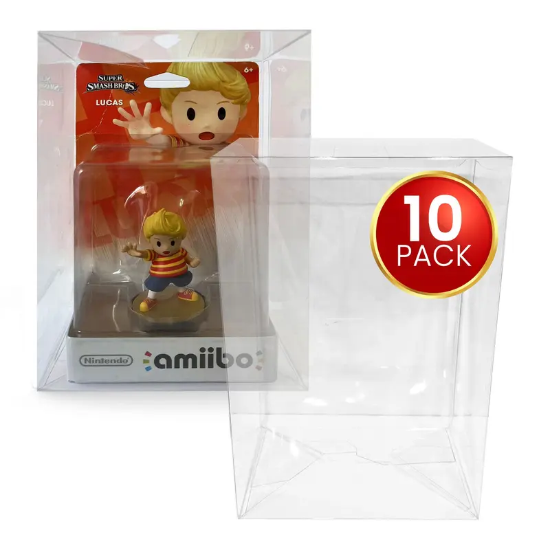 PET Case 10-Pack for Amiibo Figures