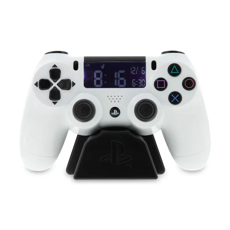 PlayStation - White Controller Alarm Clock