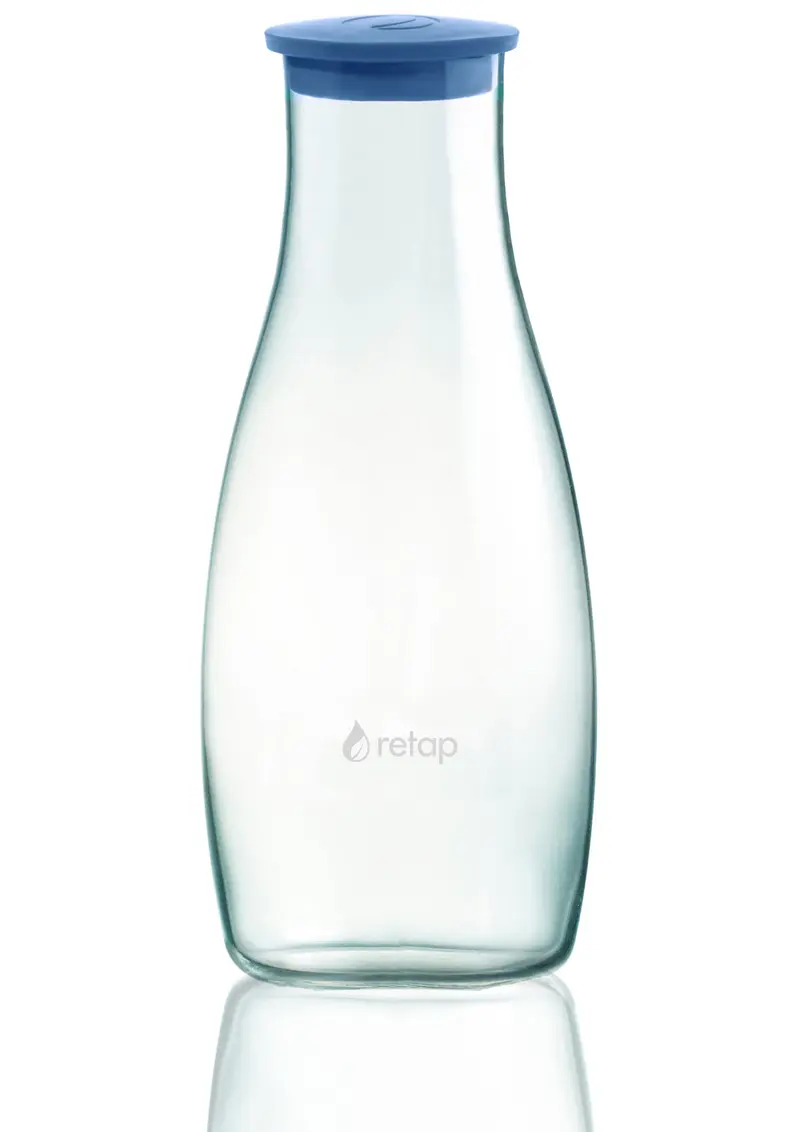 Retap Glaskaraffe 1,2 Liter mit Deckel