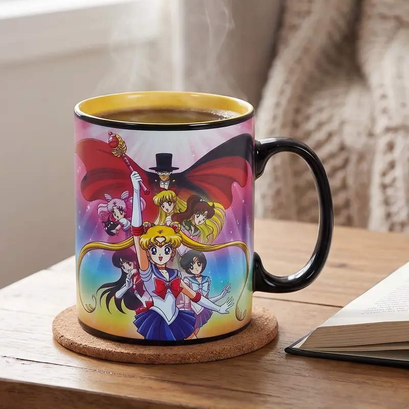 Sailor Moon - Group Thermo Effect Cup