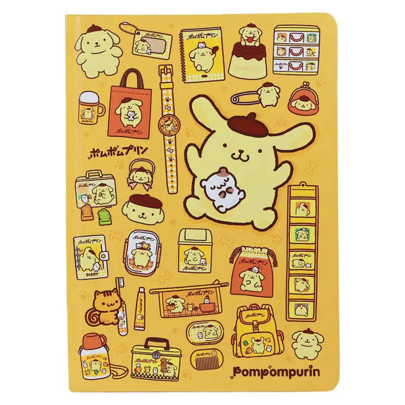 Sanrio A5 Pompompurin Notebook