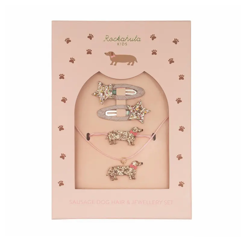 Schmuck Geschenkset "Dackel"