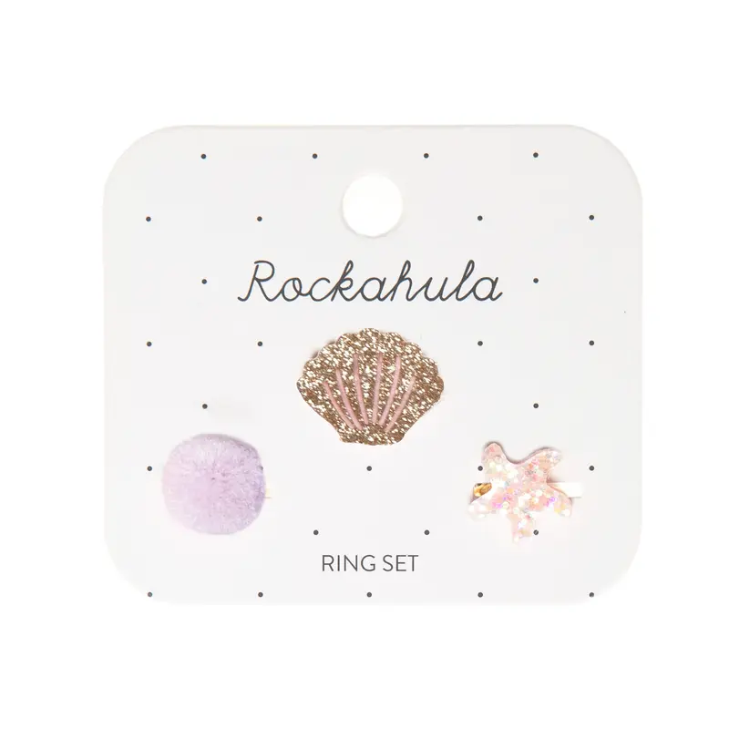 Seashell Ring Set