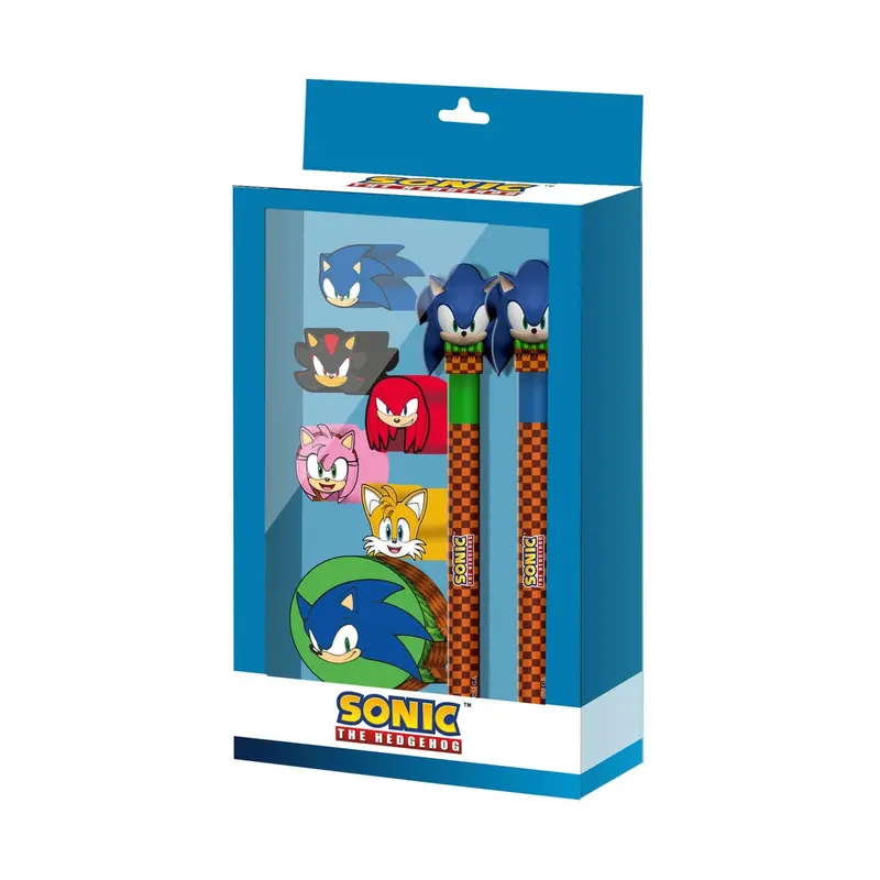 Sonic the Hedgehog Writing Set 8-Pack