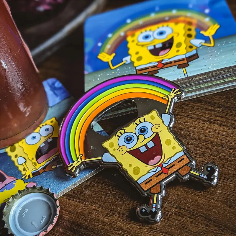 Spongebob - Rainbow Bottle Opener