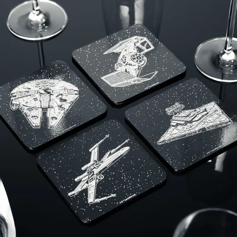 Star Wars - Spaceship Coaster Set