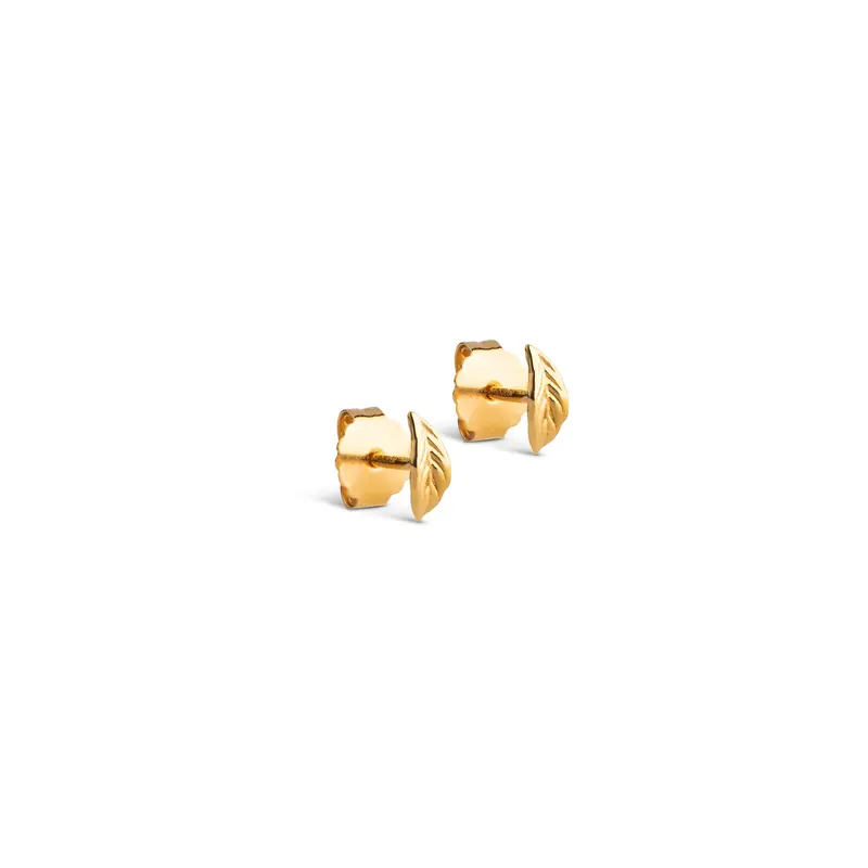 Studs, Organic Leaf