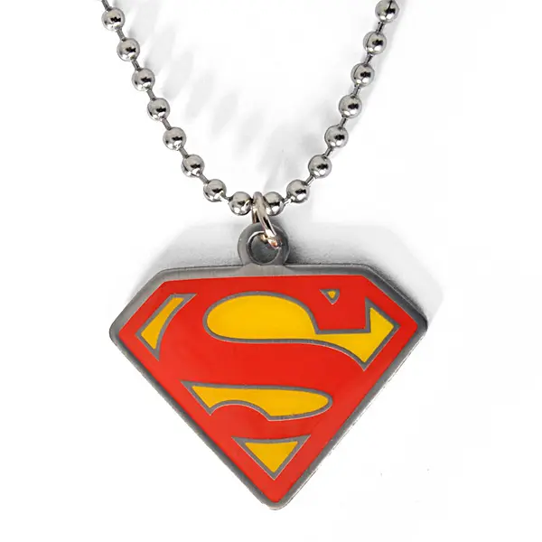 Superman Logo Necklace