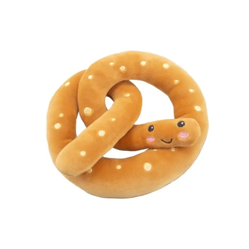 Süßes Gebäck Plüsch Brezel