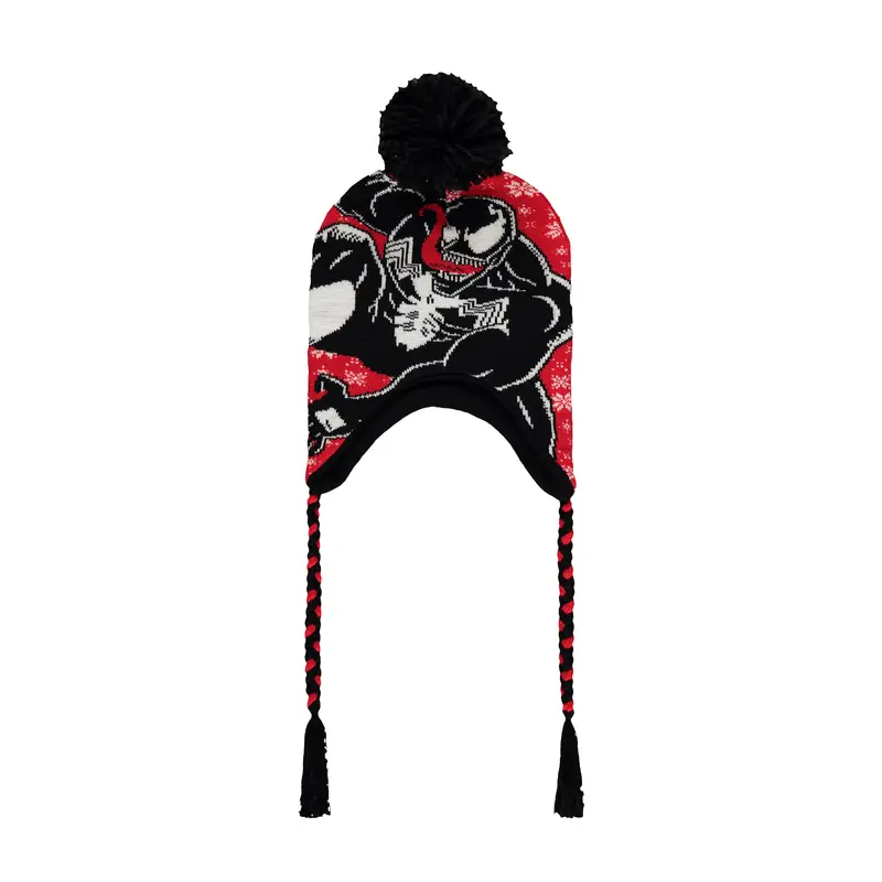 Venom - Hat with Pompoms