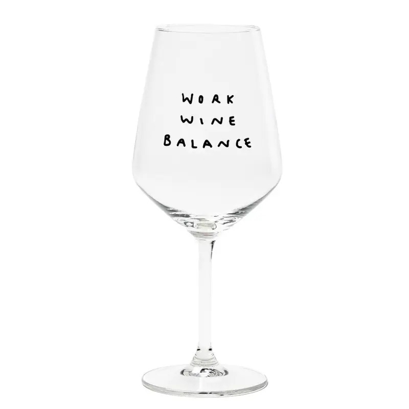 Weinglas 'Work Wine Balance'