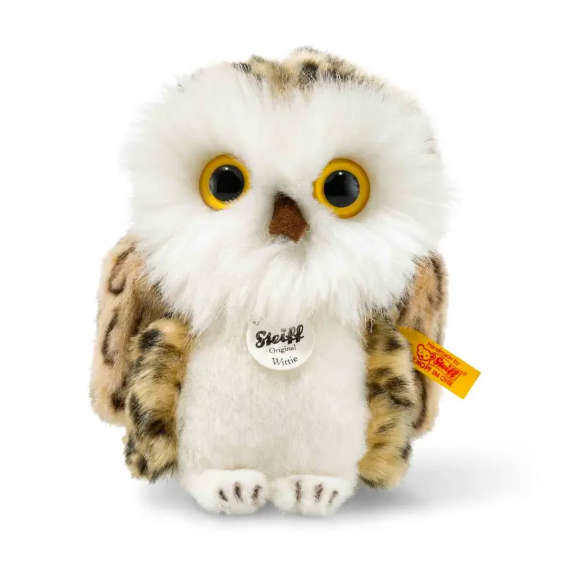 Weisse Eule 12 cm Wittie