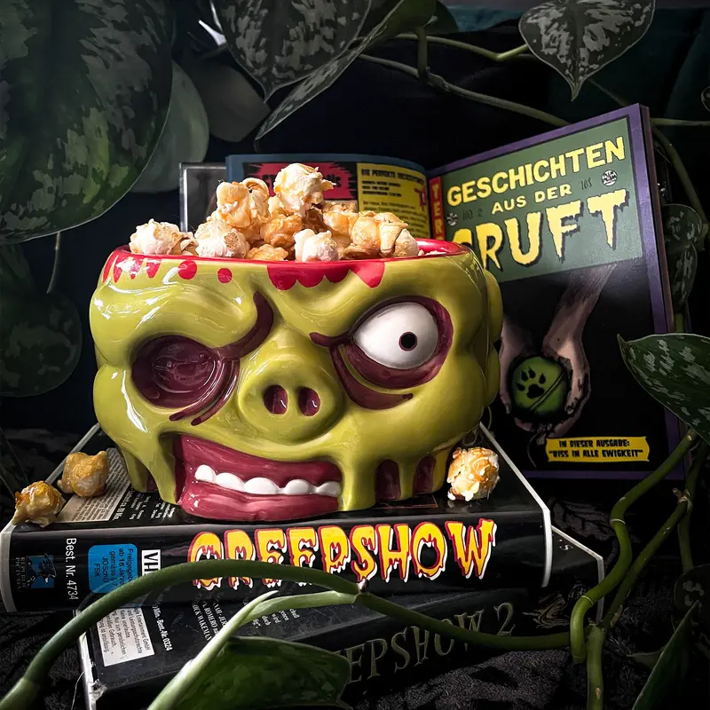 Zombie Head 3D Bowl